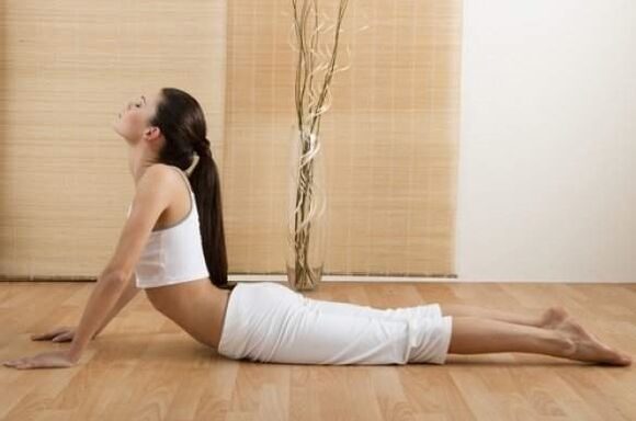 cobra weight loss yoga pose