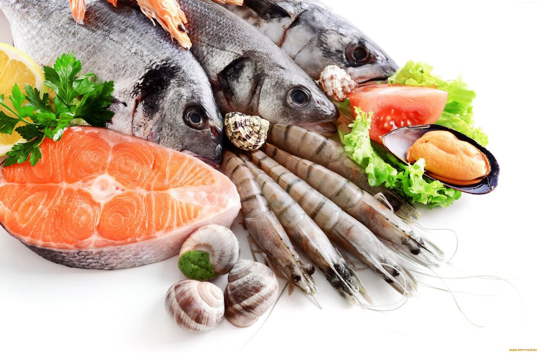 seafood to lose weight every month 10 kg